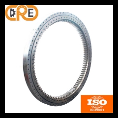 Single-Row Four Point Contact Ball Slewing Bearings Internal Gear